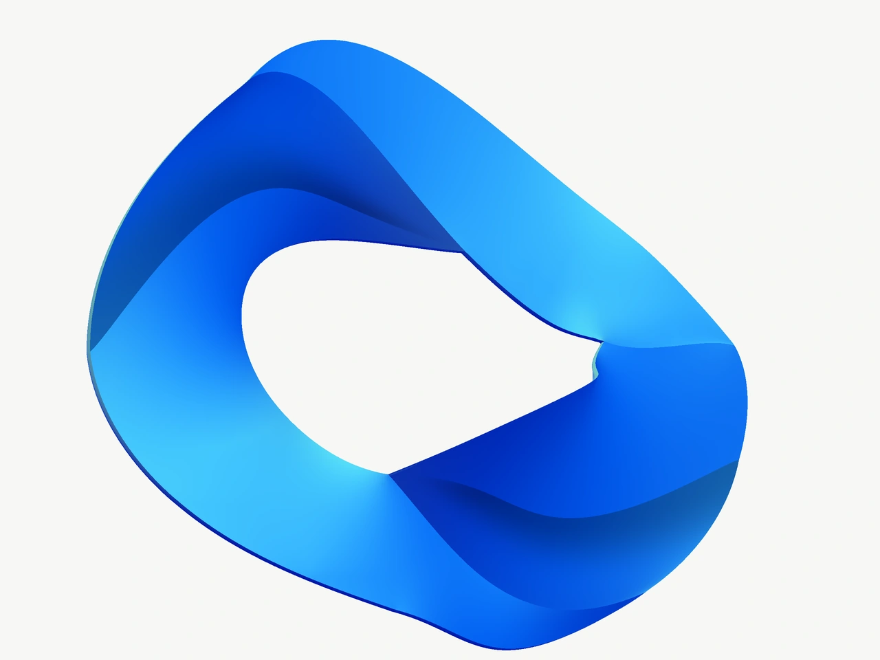 Oddfini blue ribbon symbol